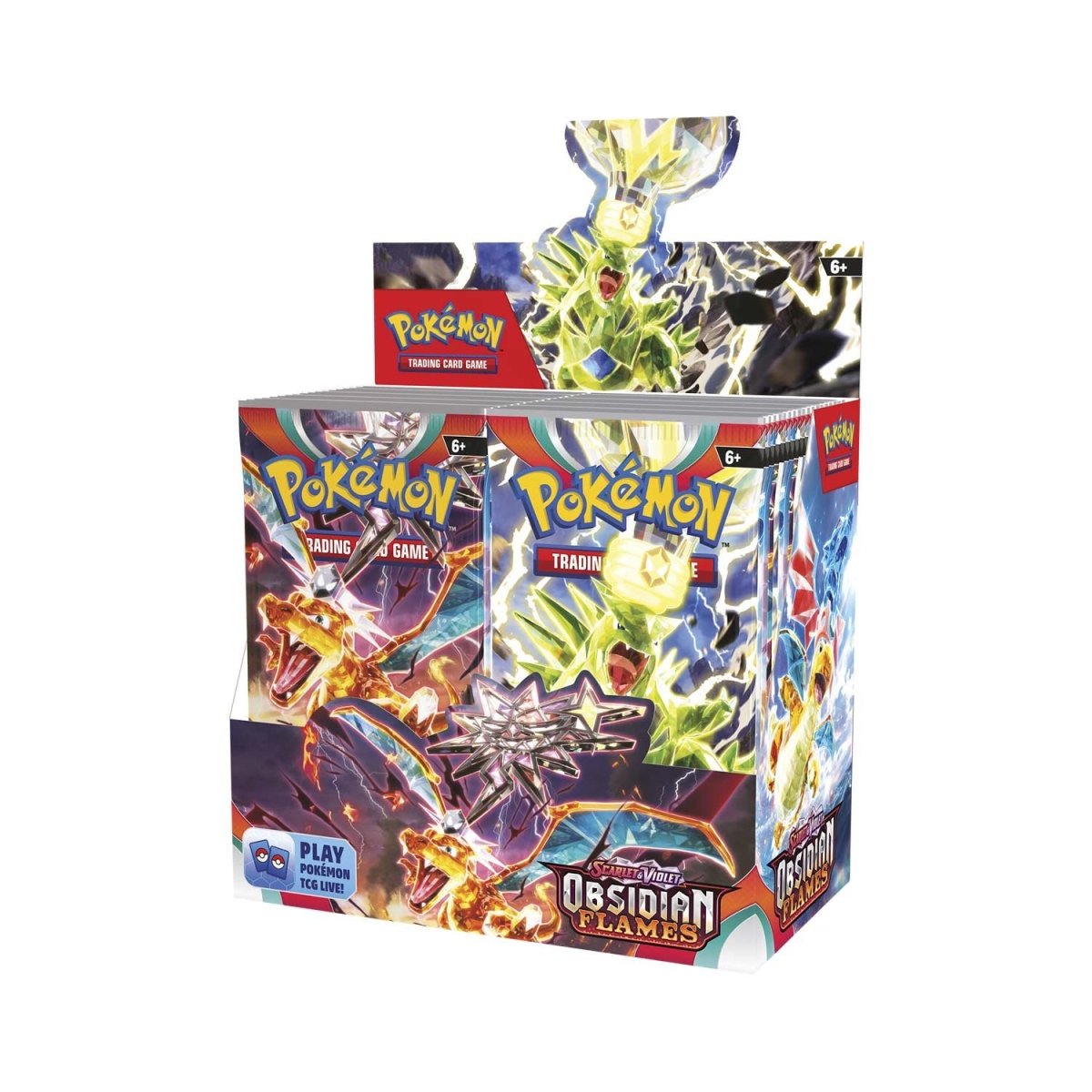 Pokemon TCG Scarlet & Violet Obsidian Flames - Booster Box & Elite Trainer Box Bundle