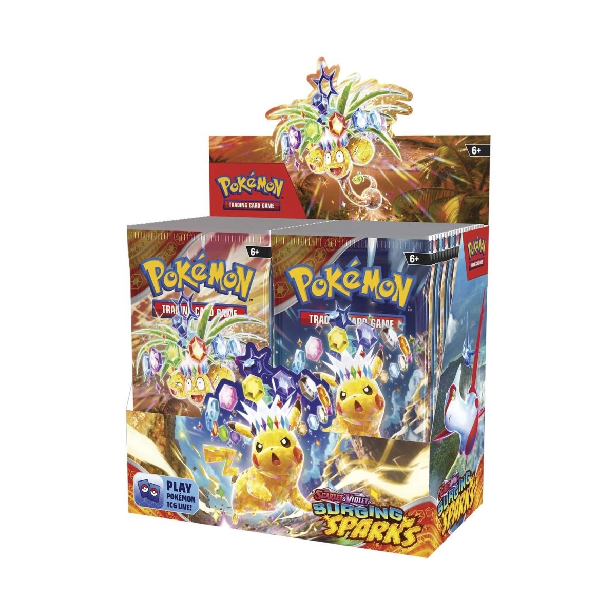 scarlet and violet booster box uk Pokémon TCG: Scarlet & Violet-Surging Sparks Booster Display Box (36 P – Wishlist Collectables
