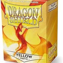 Dragon Shield Matte Standard Size 100 Card Sleeves Individual Pack (Various Colours)