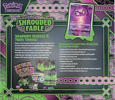 Pokémon TCG: Scarlet & Violet-Shrouded Fable Elite Trainer Box