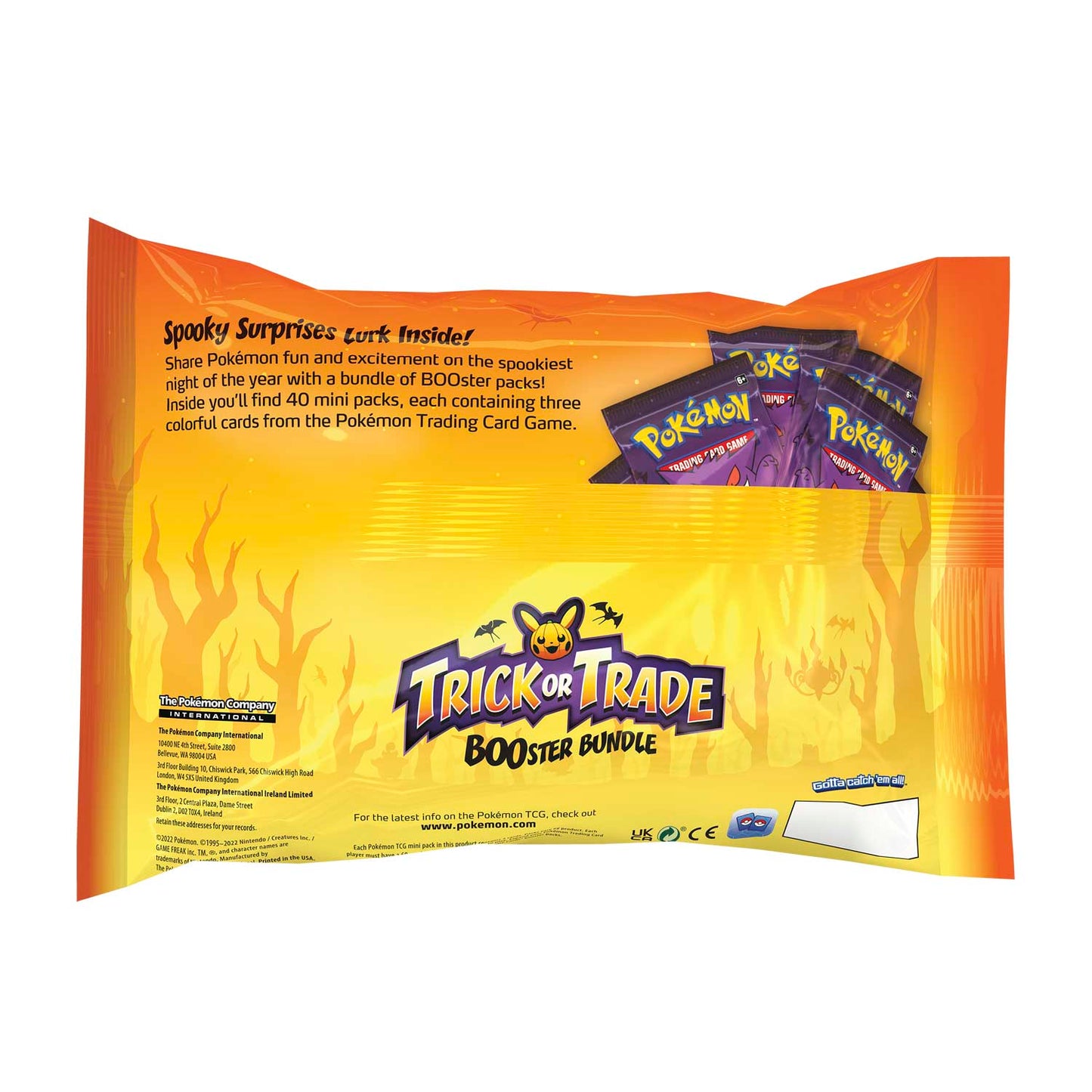 Pokémon TCG: Trick or Trade BOOster Bundle - Sealed bag of 40 packs