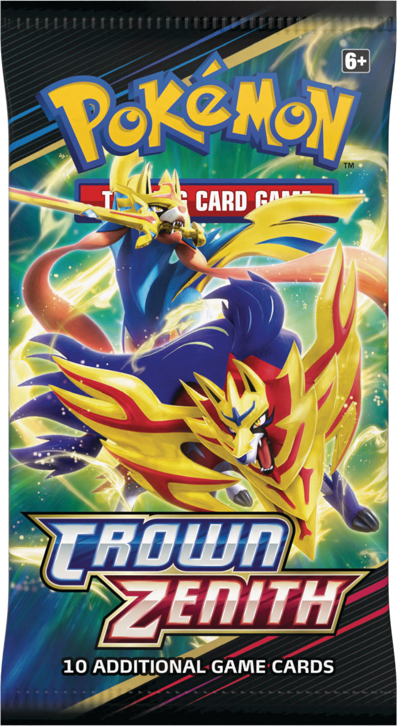 Pokemon Sword & Shield 12.5 Crown Zenith Booster Packs