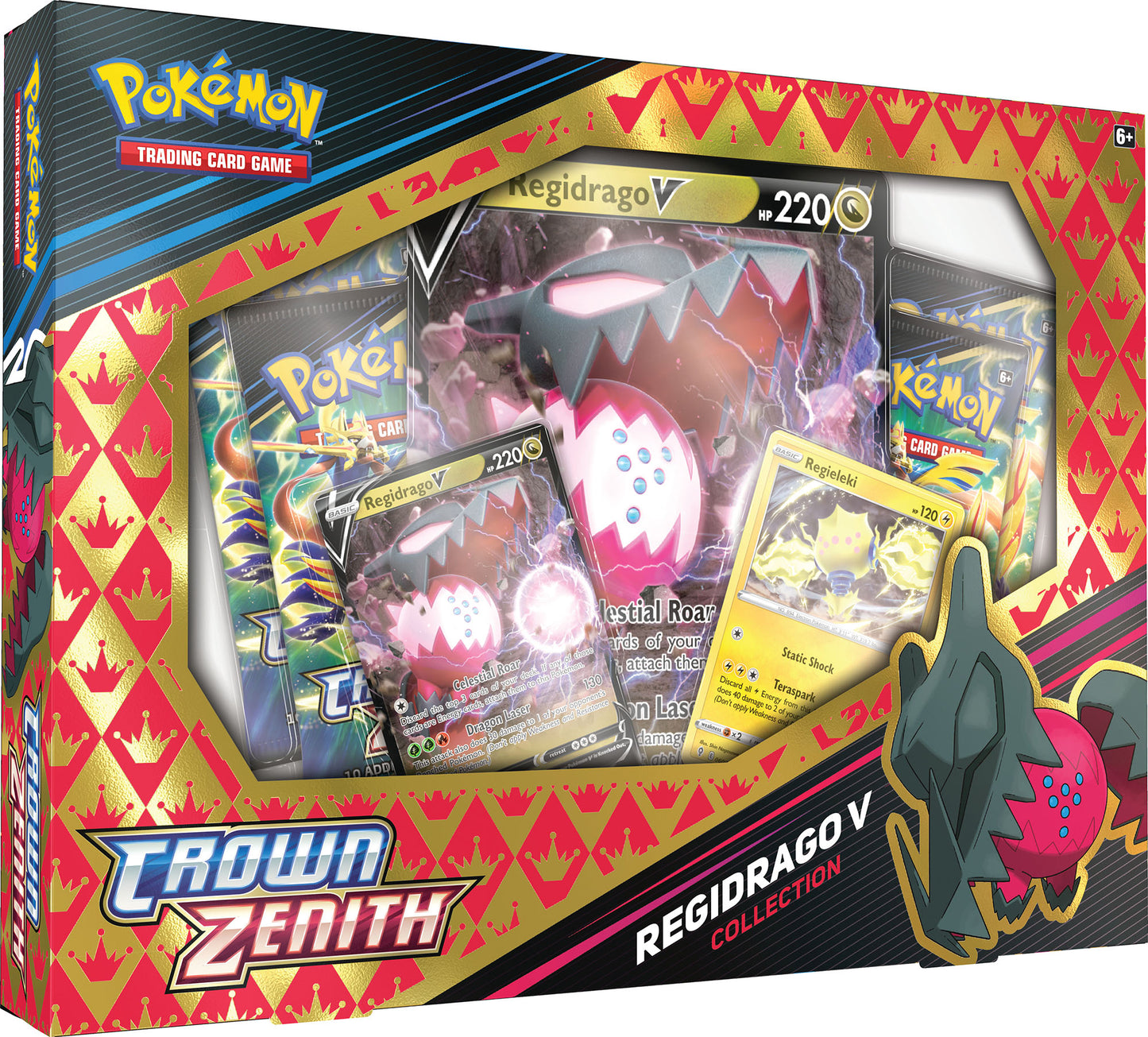 Pokémon TCG: Crown Zenith Collection—Regieleki V or Regidrago V