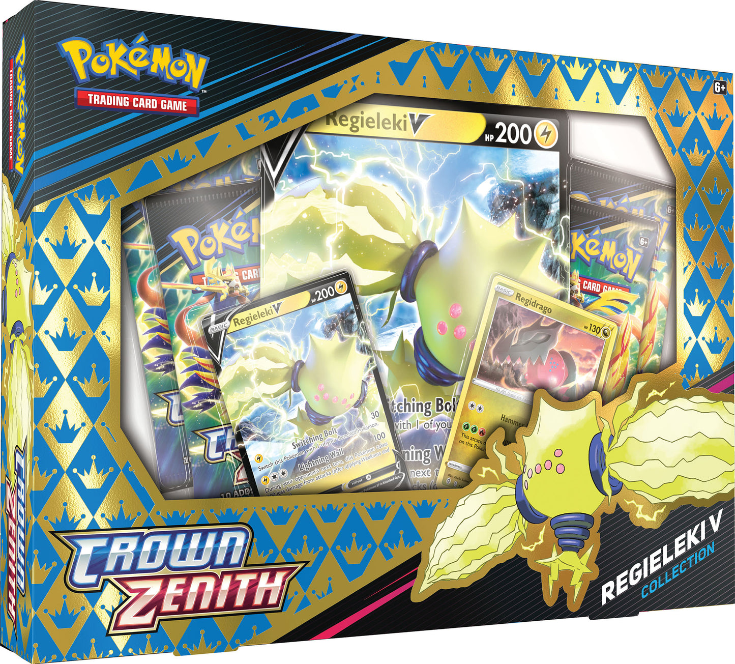 Pokémon TCG: Crown Zenith Collection—Regieleki V or Regidrago V