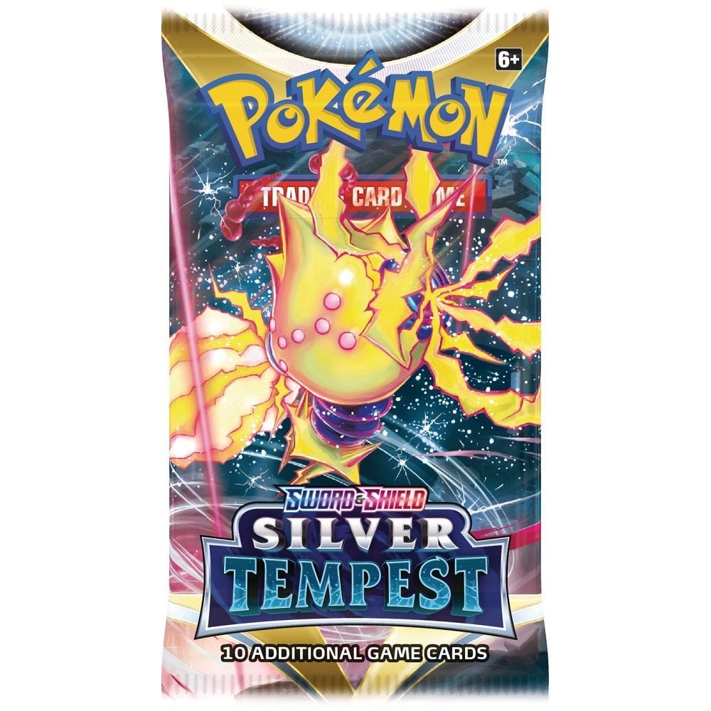 Pokemon Sword & Shield 12 Silver Tempest Booster Packs