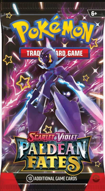 Pre-order* Pokemon Scarlet & Violet Paldean Fates Booster Pack Wishlist Collectables Pre-order* Pokemon Scarlet & Violet Paldean Fates Booster Pack Wishlist Collectables