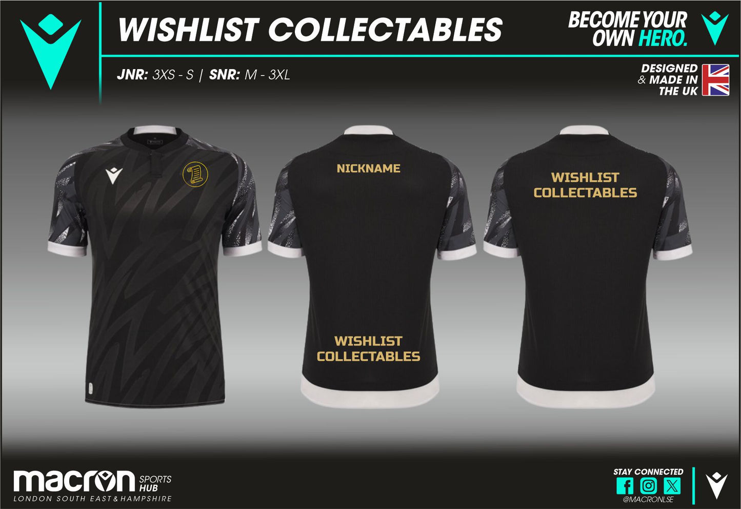 Wishlist Jersey - Pre-order