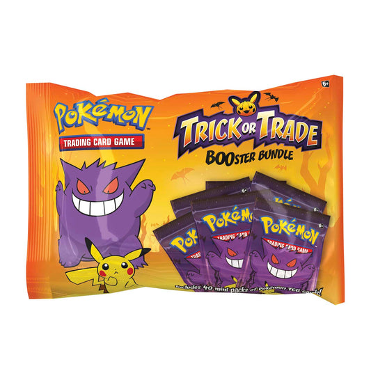 Pokémon TCG: Trick or Trade BOOster Bundle - Sealed bag of 40 packs